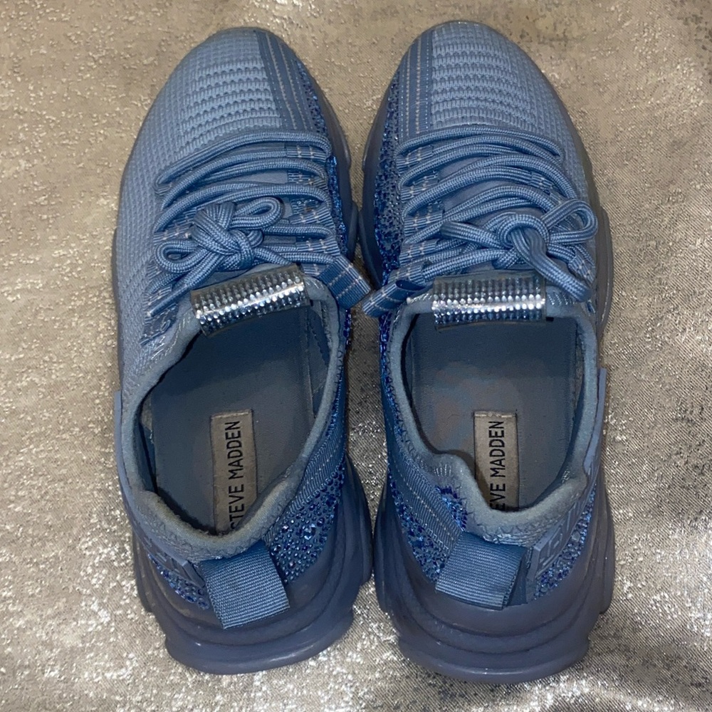 Steve Madden Blue Sneakers - Picture 7 of 9